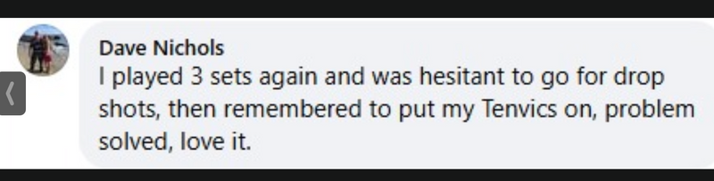 Customer Facebook comment